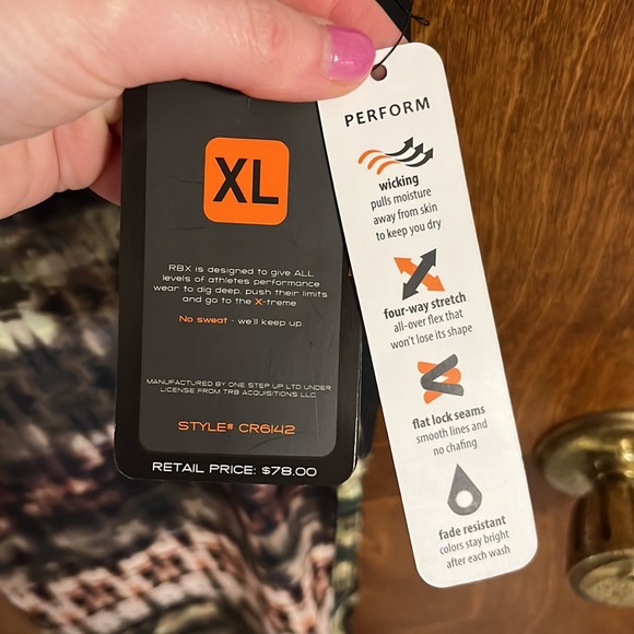 RBX women’s athletic pants size XL NWT - Picture 2 of 2